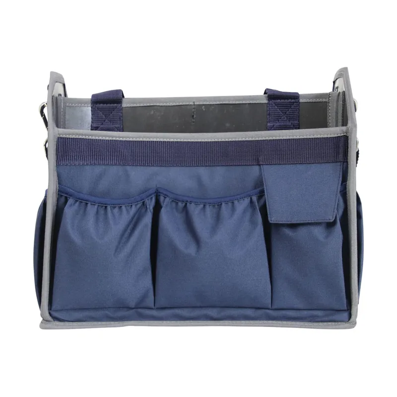 Hy Equestrian Accessories Grooming Bag in Navy-1